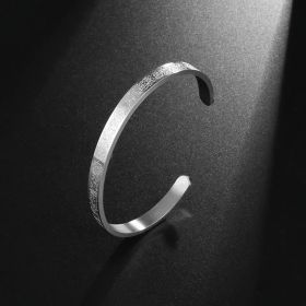 Stainless Steel Arabic Disc Necklace Bracelet (Option: Steel Bracelet)