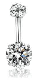 Belly Button (Option: Clear)